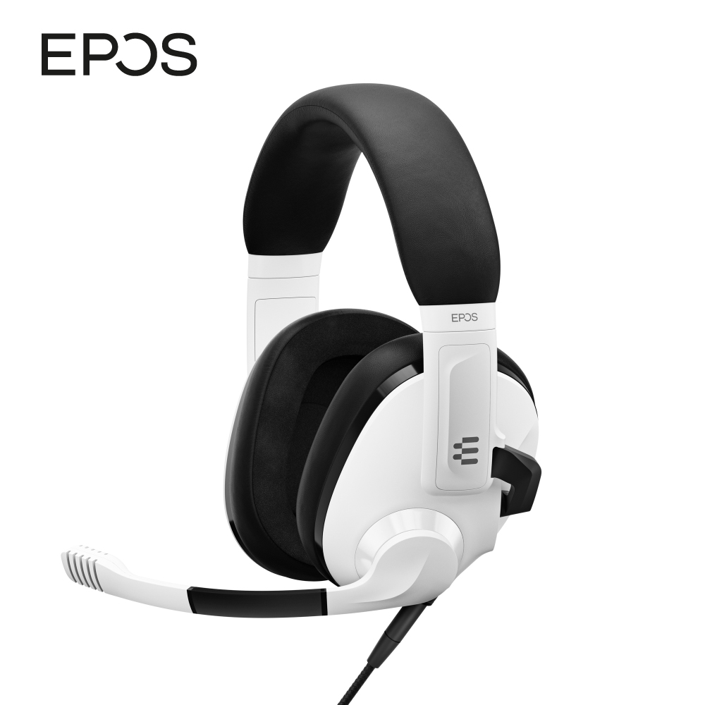 【EPOS】H3 封閉式電競耳機 幽靈白