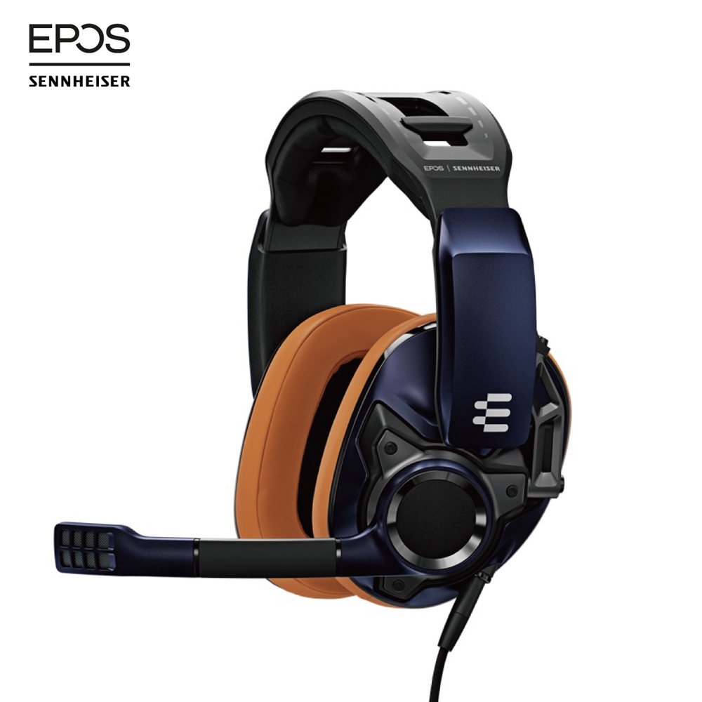 【EPOS】GSP 602 封閉式電競耳機 藍色