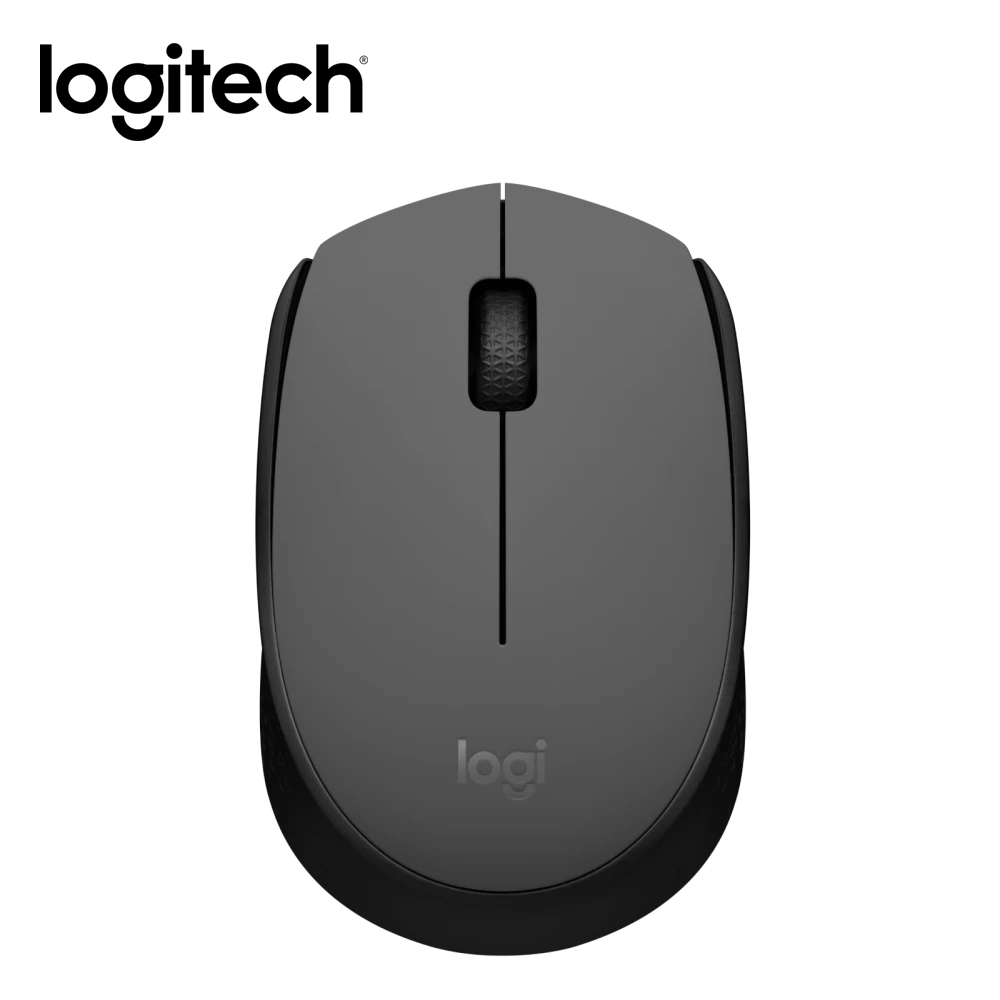 【Logitech 羅技】M171 無線滑鼠 灰黑