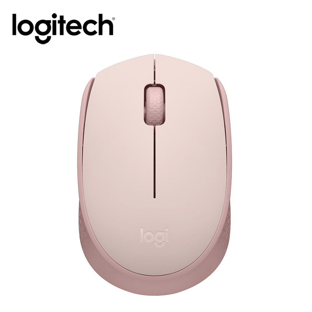 【Logitech 羅技】M170 無線滑鼠 玫瑰粉