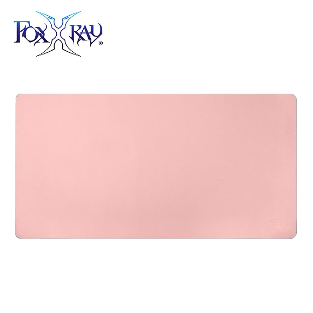【FOXXRAY 狐鐳】FXR-PTH-19 暮夕迅狐皮革電競鼠墊-粉