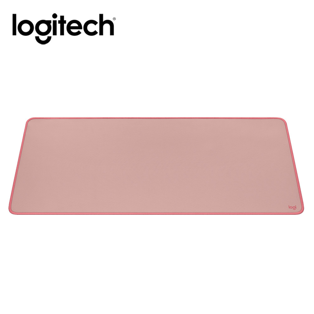 【Logitech 羅技】DESK MAT 桌墊 玫瑰粉