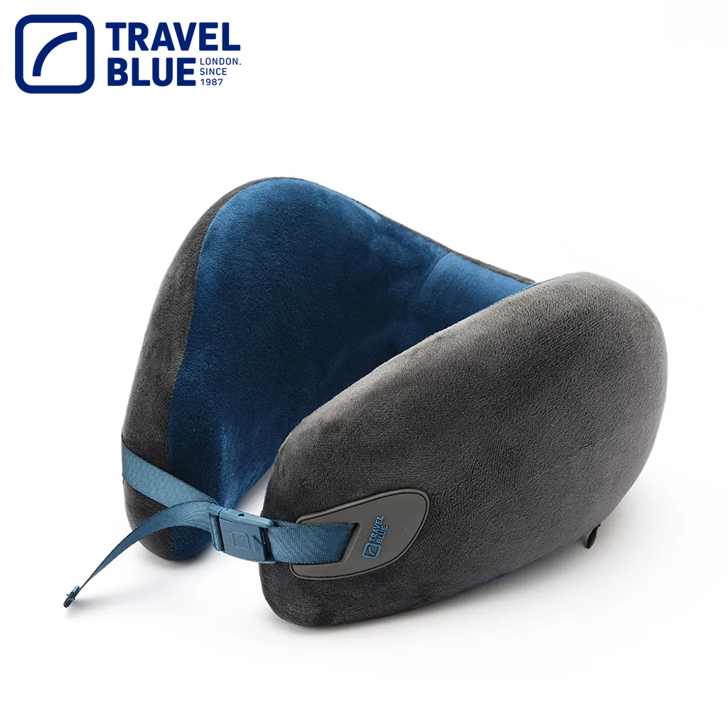【Travel Blue 藍旅】TB209 豪華舒適頸枕 藍色