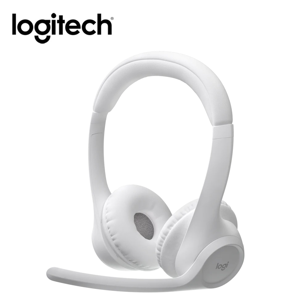 【Logitech 羅技】Zone 300 無線藍牙耳機麥克風 珍珠白