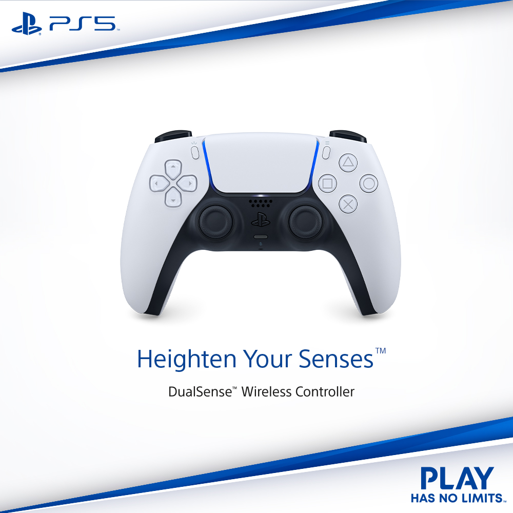 【PS5 周邊】DualSense 無線控制器《白色》