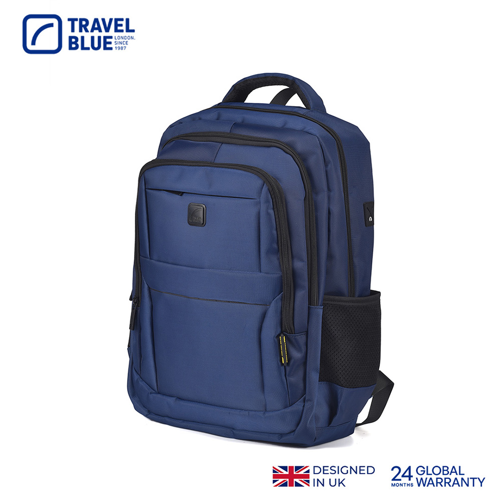 【Travel Blue 藍旅】TRANSIT EASY 時尚漫遊款背包 海軍藍 TB3131
