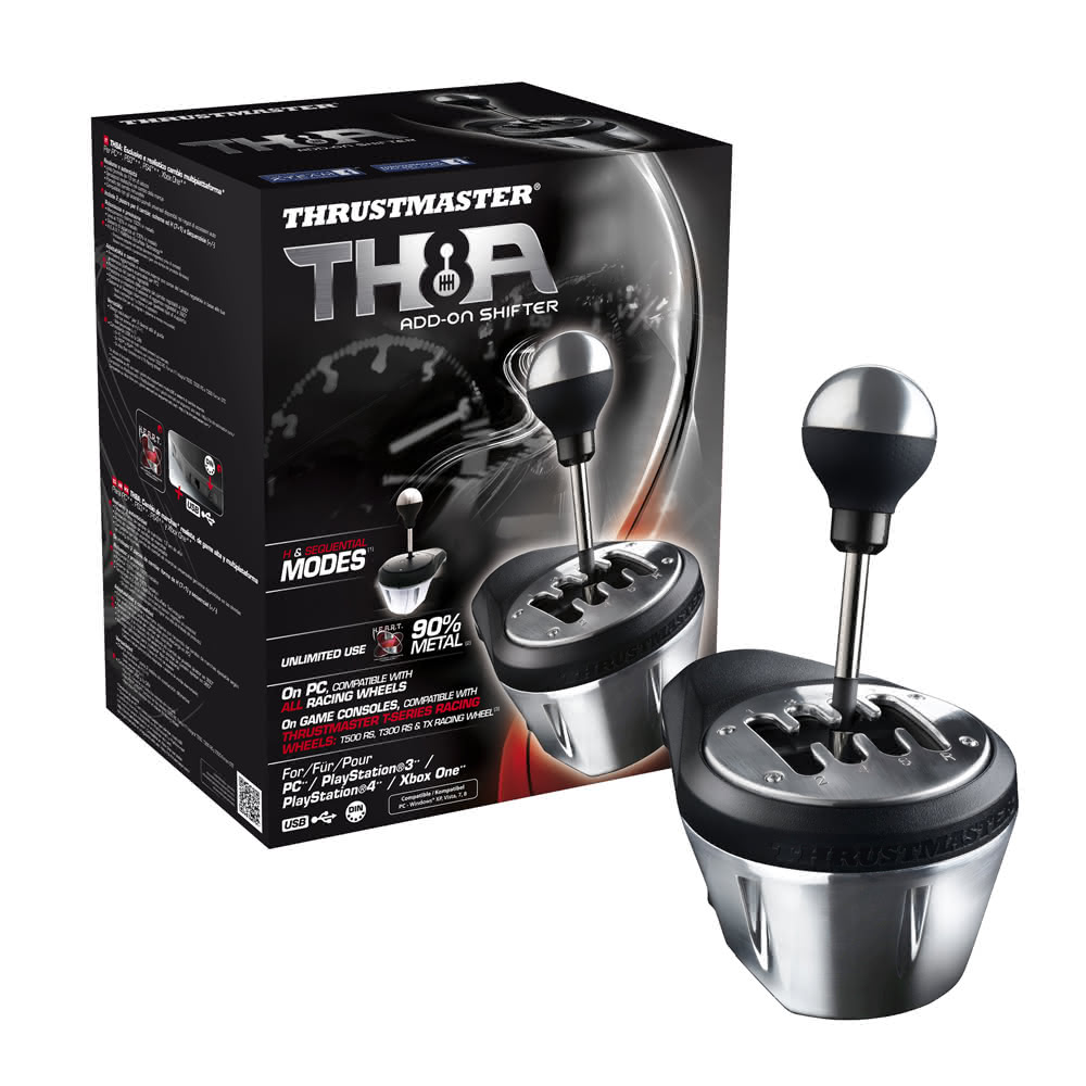 【THRUSTMASTER 圖馬斯特】TH8A 排檔器