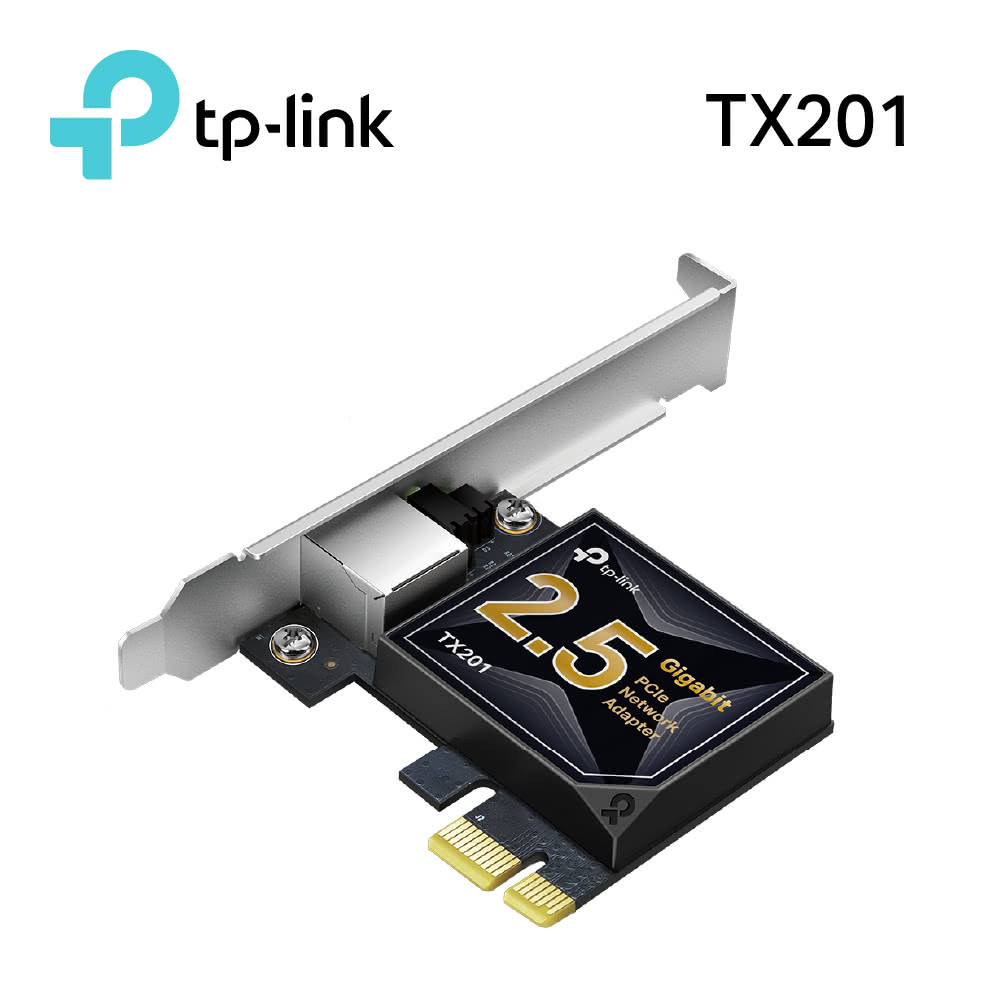 【TP-LINK】TX201 2.5 Gigabit PCI Express 網卡
