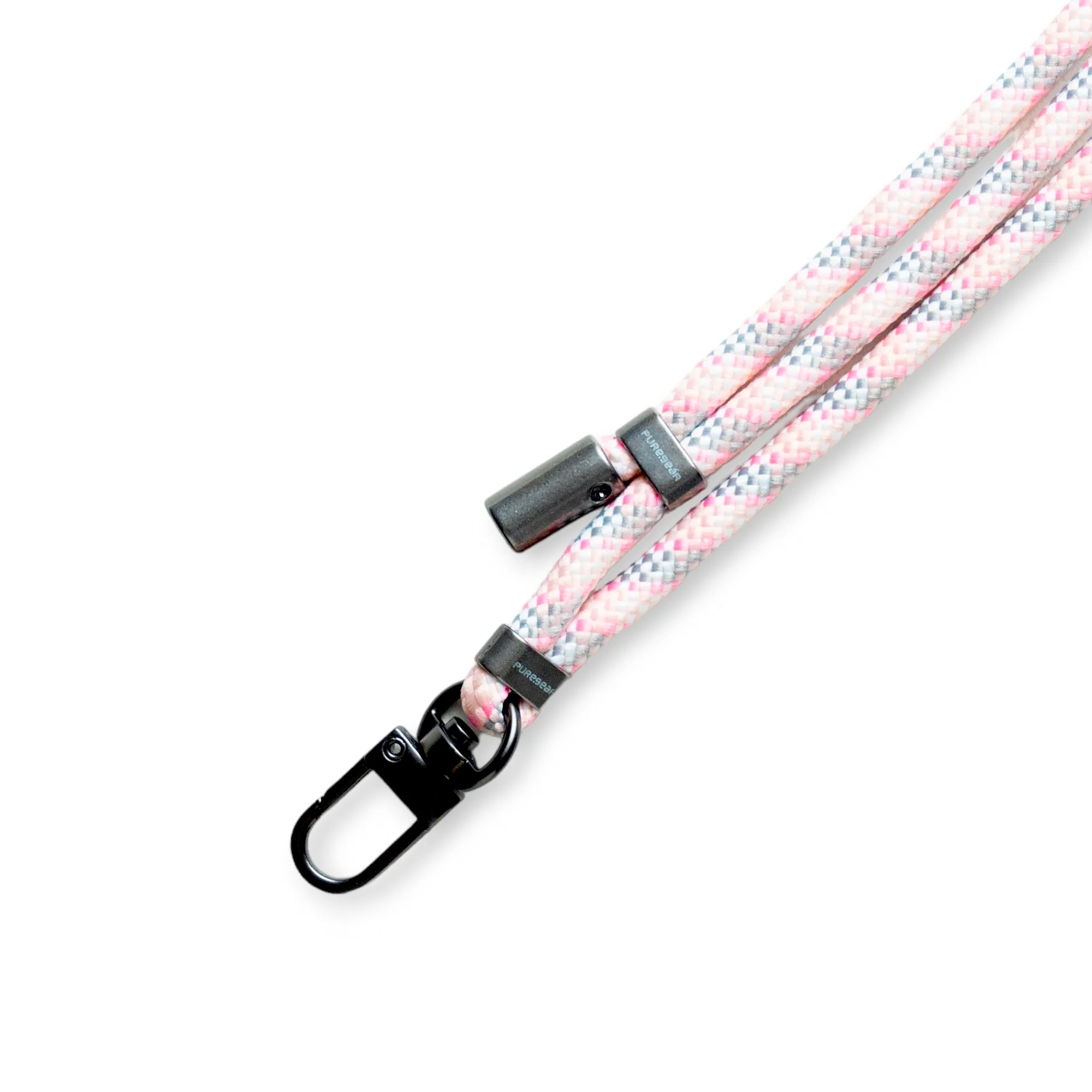 【PureGear 普格爾】編織掛繩背帶 / 甜心粉