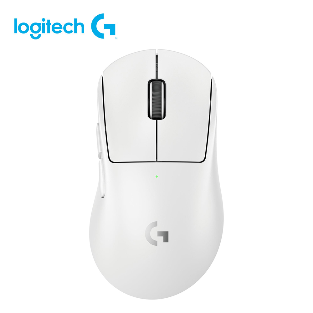 【Logitech G】Pro X SUPERLIGHT 2 DEX 無線輕量化遊戲滑鼠 白色