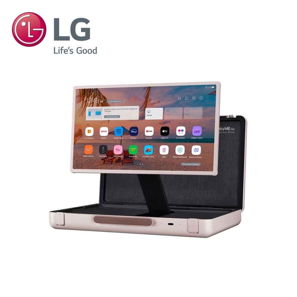 【LG 樂金】27型 StanbyME Go 閨蜜機 樂Go版 無線可攜式觸控顯示器｜含運無安裝