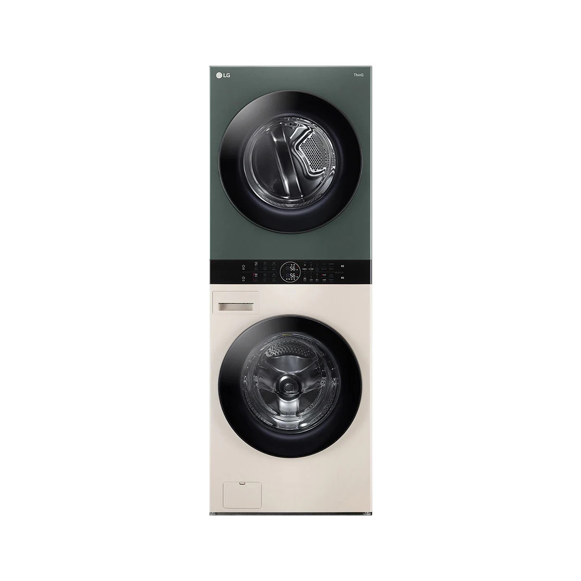 LG樂金 WD-S1916JGB Objet Collection AI智控洗乾衣機 石墨綠+雪花白