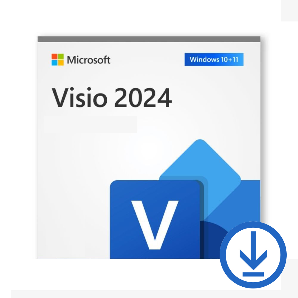 【微軟】ESD-Visio 標準版 2024 數位下載版