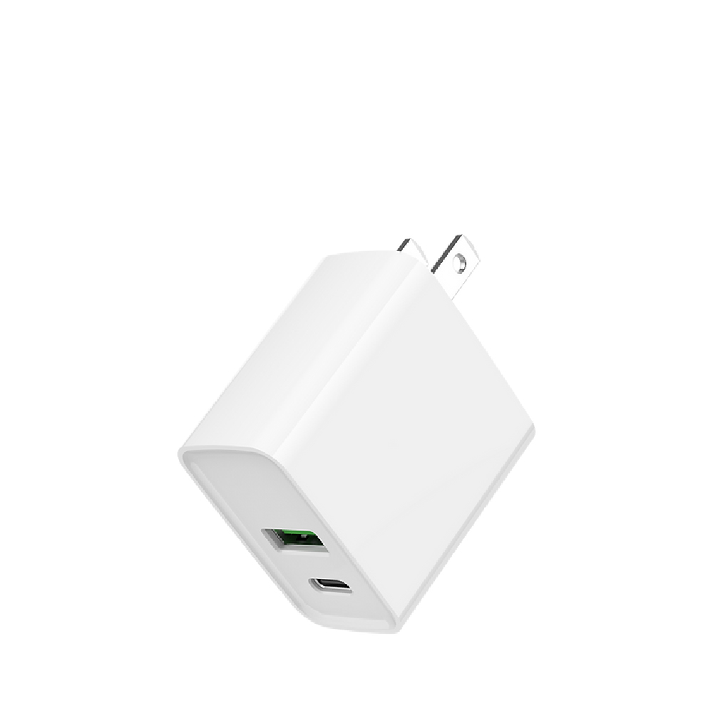 【MCK】MCK-U220 20W 雙孔快充充電器 白色