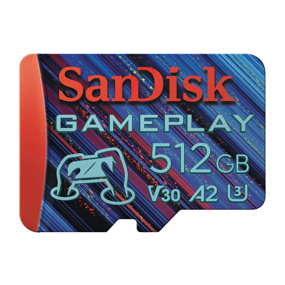 【SanDisk】GamePlay microSD 512GB 遊戲記憶卡