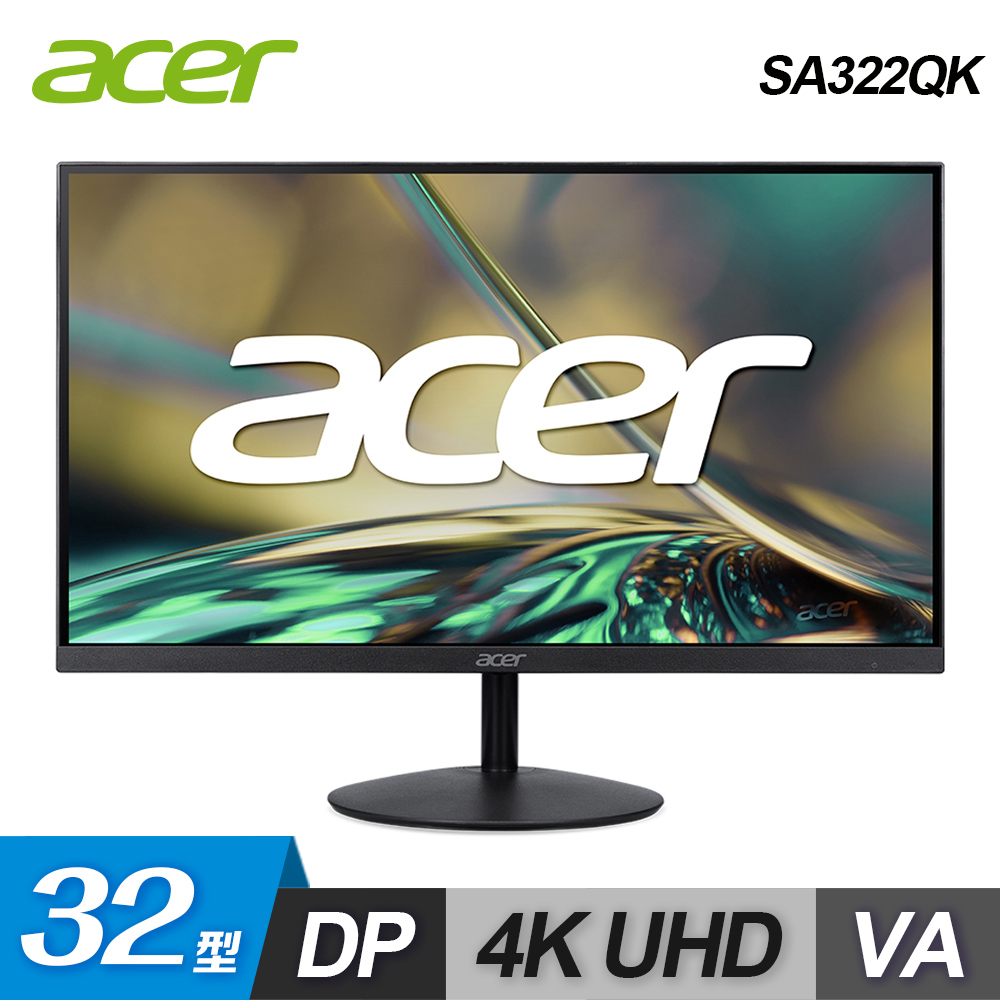 【Acer 宏碁】SA322QK 32型 VA電競