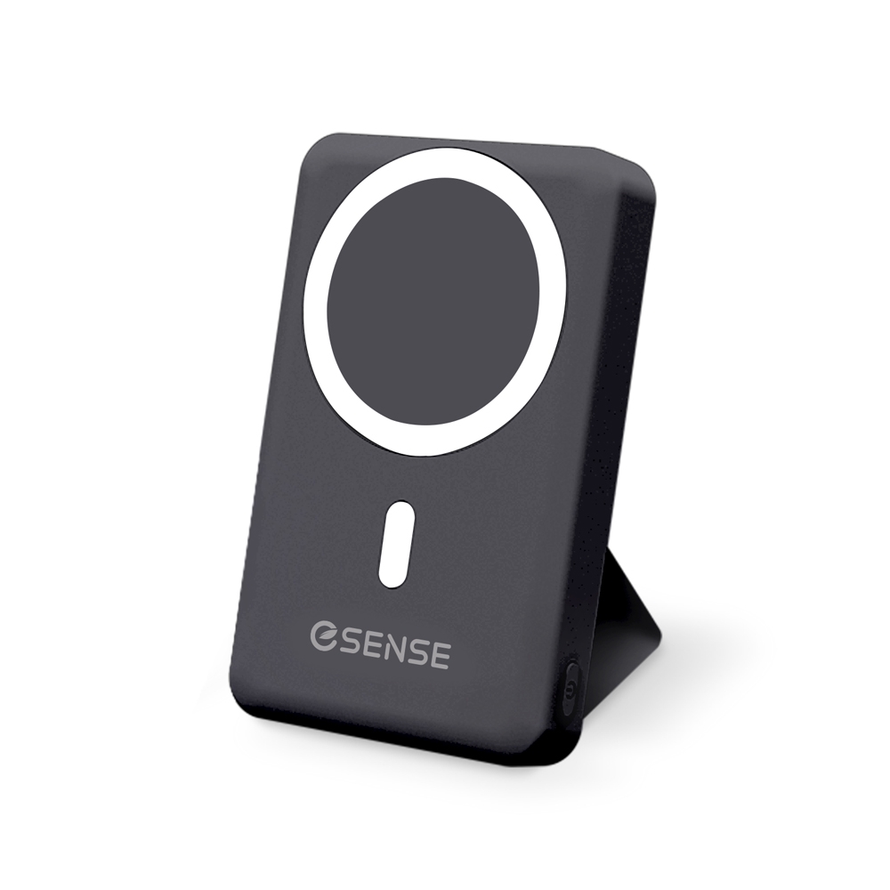 【ESENSE 逸盛】磁吸式10000PD快充行動電源 黑色