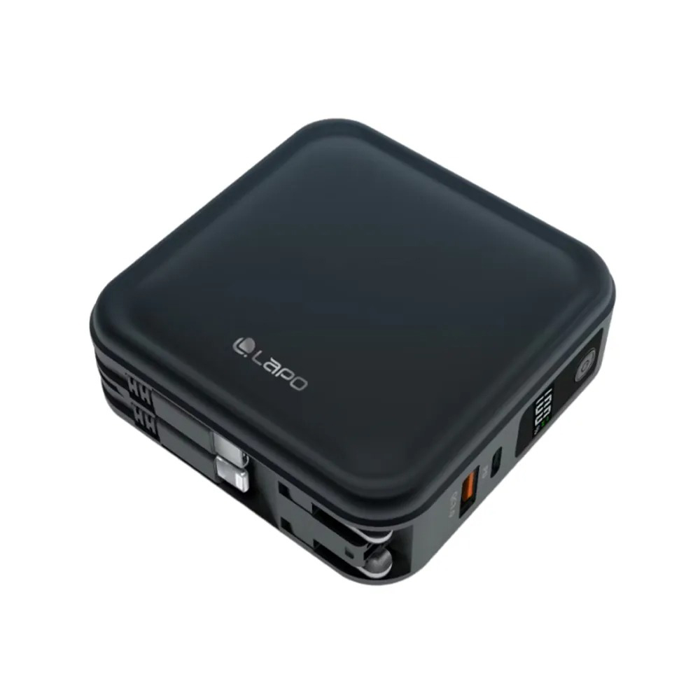 【LaPO】WT-08 八合一 行動電源 10000mAh｜微墨藍