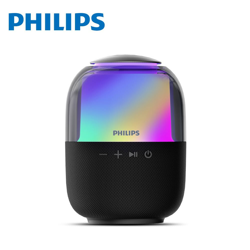 【Philips 飛利浦】TAS2108BK RGB 炫彩藍牙喇叭
