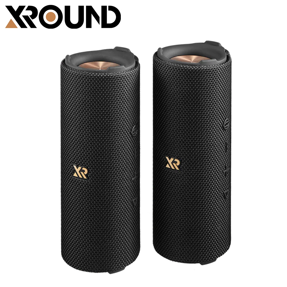 【XROUND】VIBE 防水環繞藍牙音響《雙入組》