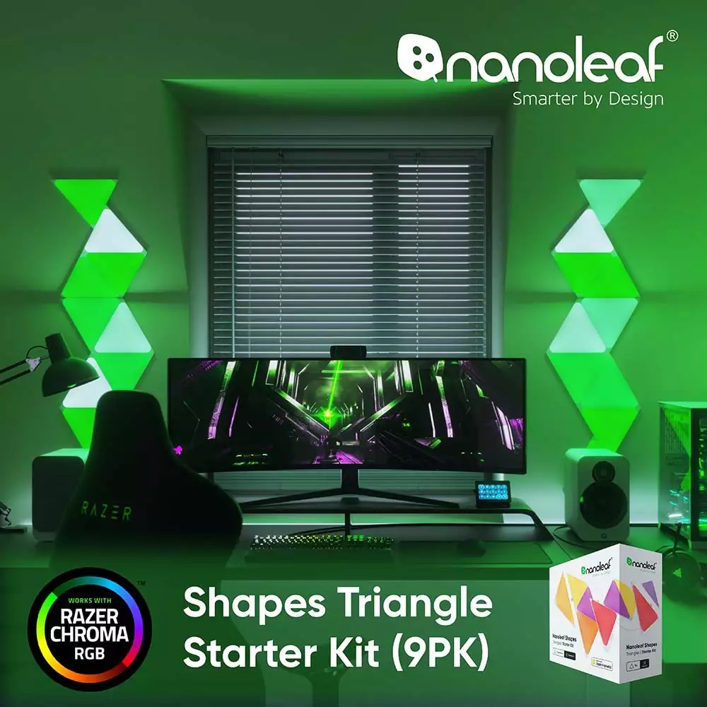 【Nanoleaf】Shapes 智能三角燈 9片組
