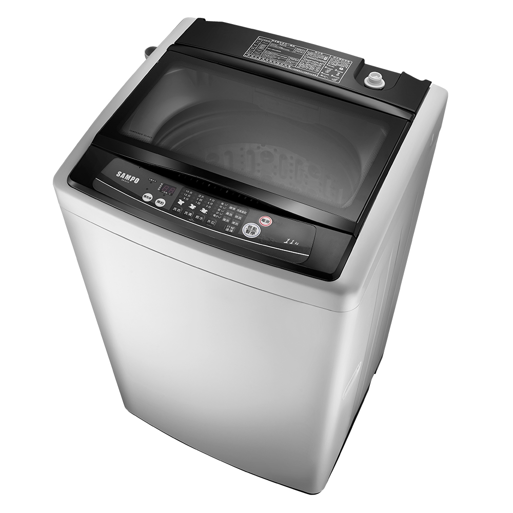 【SAMPO 聲寶】ES-H15F(W1) 15公斤經典系列定頻直立式洗衣機