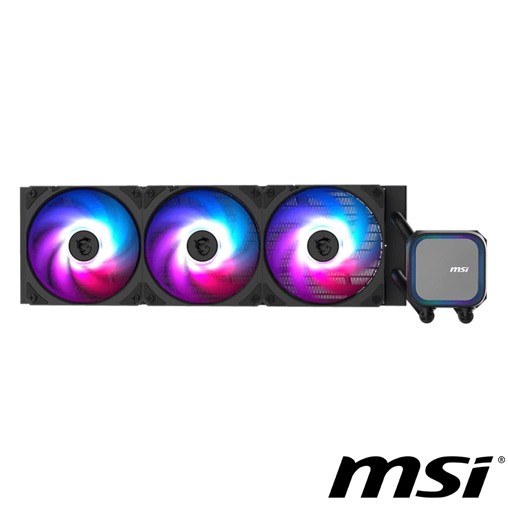 【MSI 微星】MAG CORELIQUID A13 360 水冷風扇 黑色