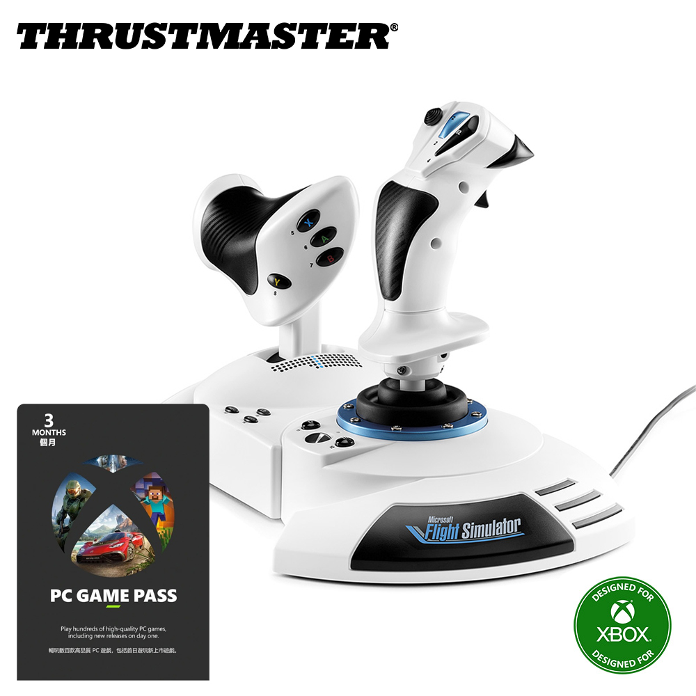 【THRUSTMASTER 圖馬斯特】HOTAS ONE 模擬飛行2024聯名款