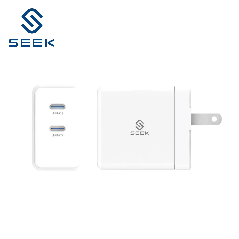 【SEEK】P451-W 45W GAN 充電器 白色