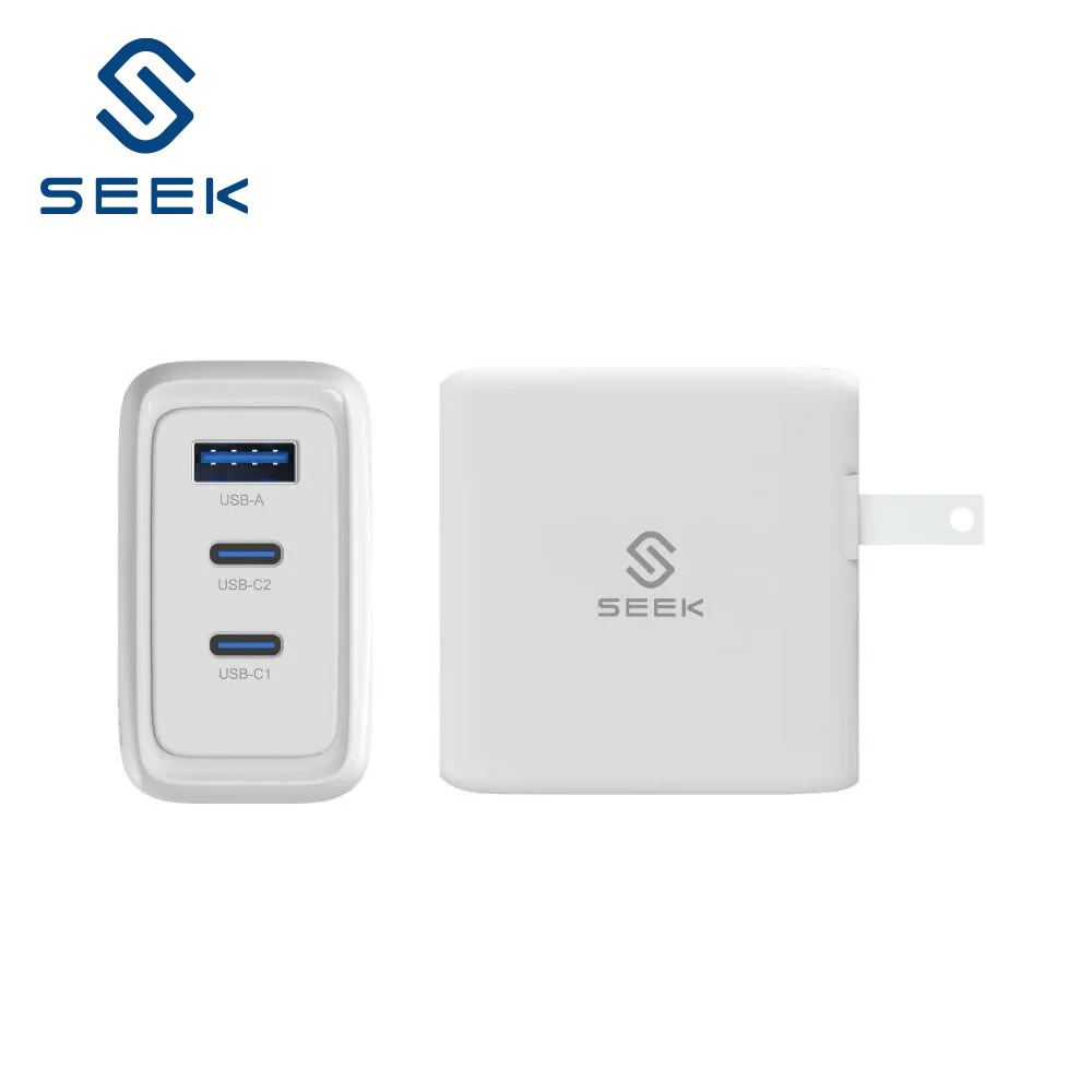 【SEEK】P651-W 65W GAN 充電器 白色