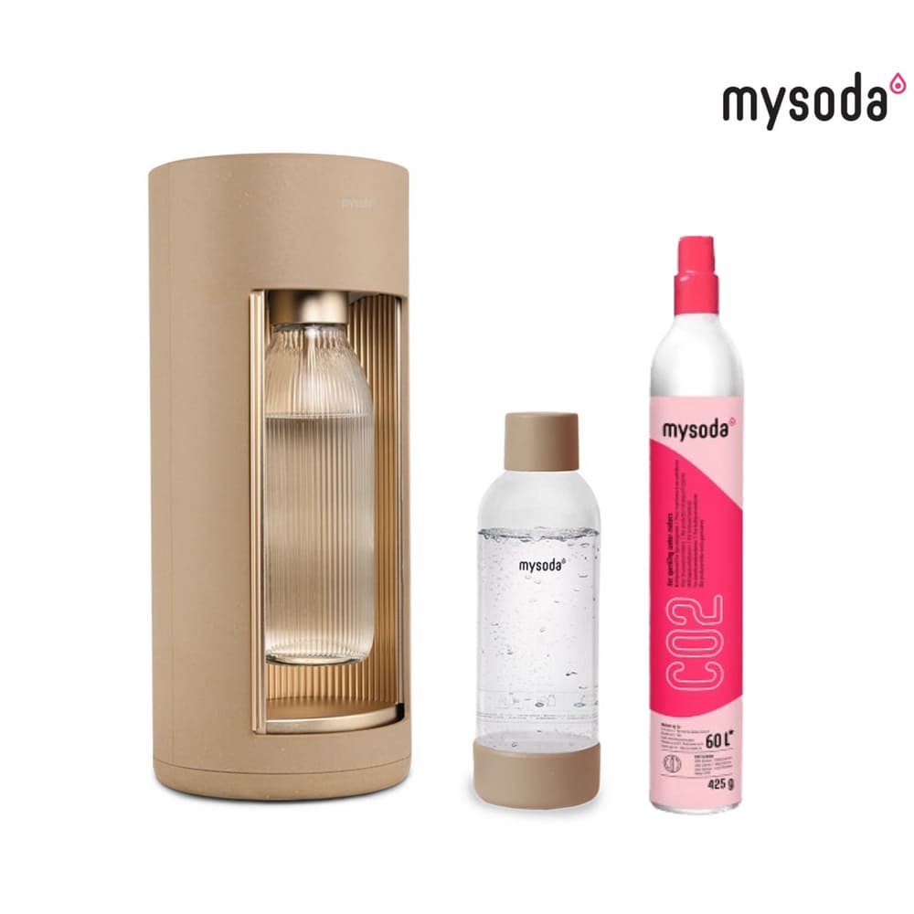 【mysoda】Glassy氣泡水機-絲楠金 GL004-DO