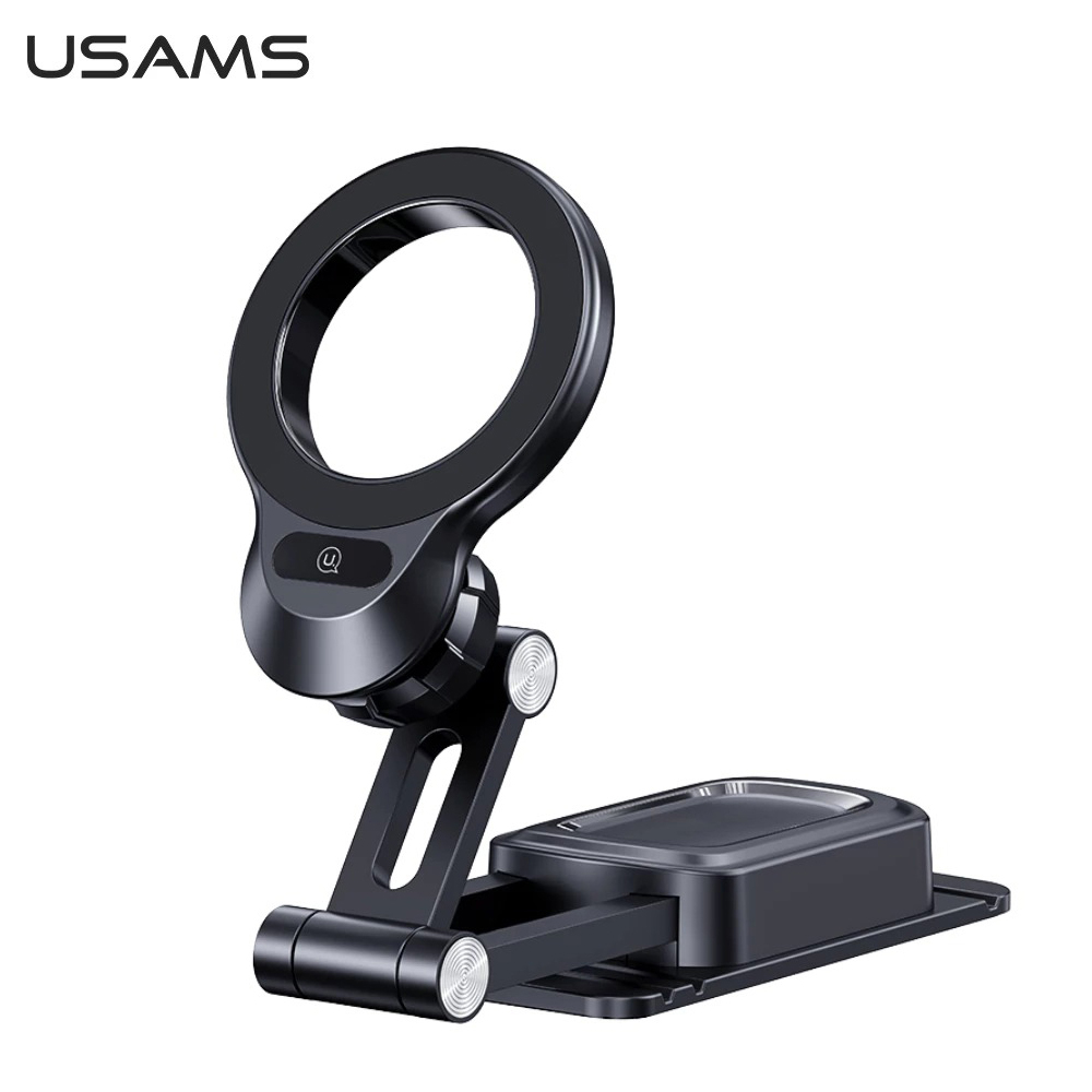 【USAMS】磁吸懸浮視窗車載手機支架