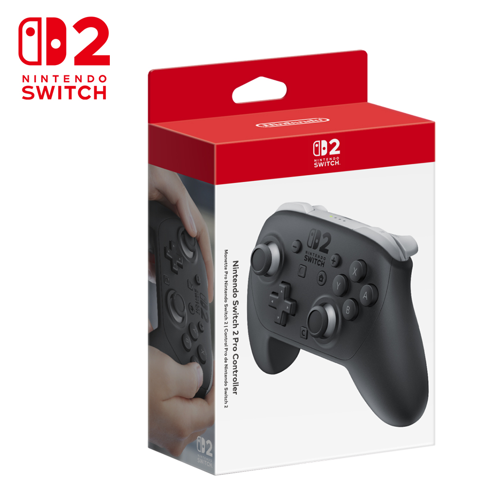 【NS2 周邊】Switch 2 Pro 控制器《灰黑》