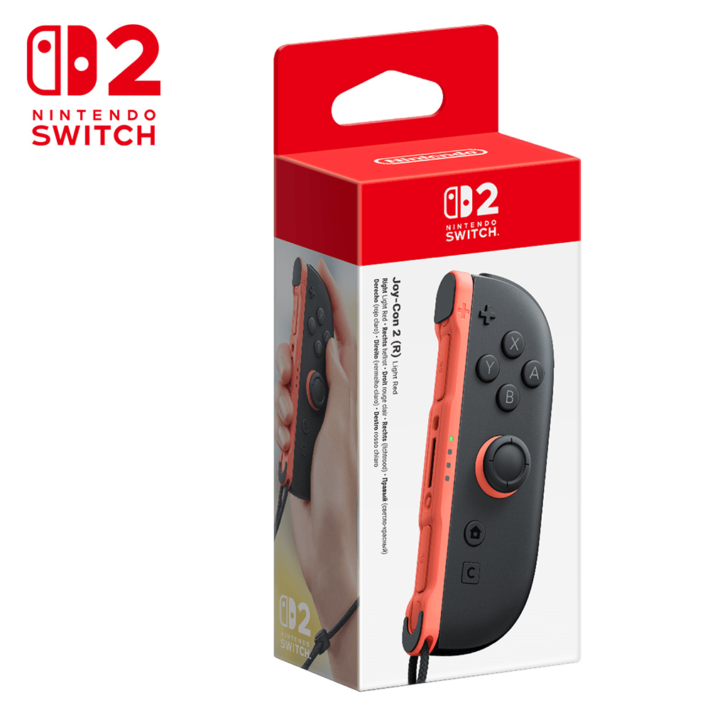 【NS2 周邊】Joy-Con 2 單左手控制器《淺紅》