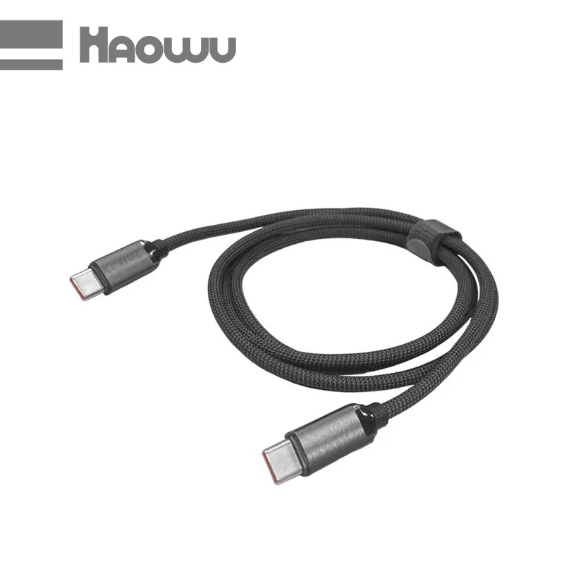 【HAOWU】USB C TO C 100W 極速晶鑽快充線-1M