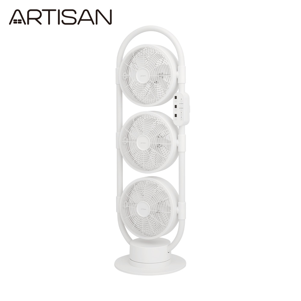 【ARTISAN｜奧堤森】5D全域DC循環扇/舒棉白 LF3002