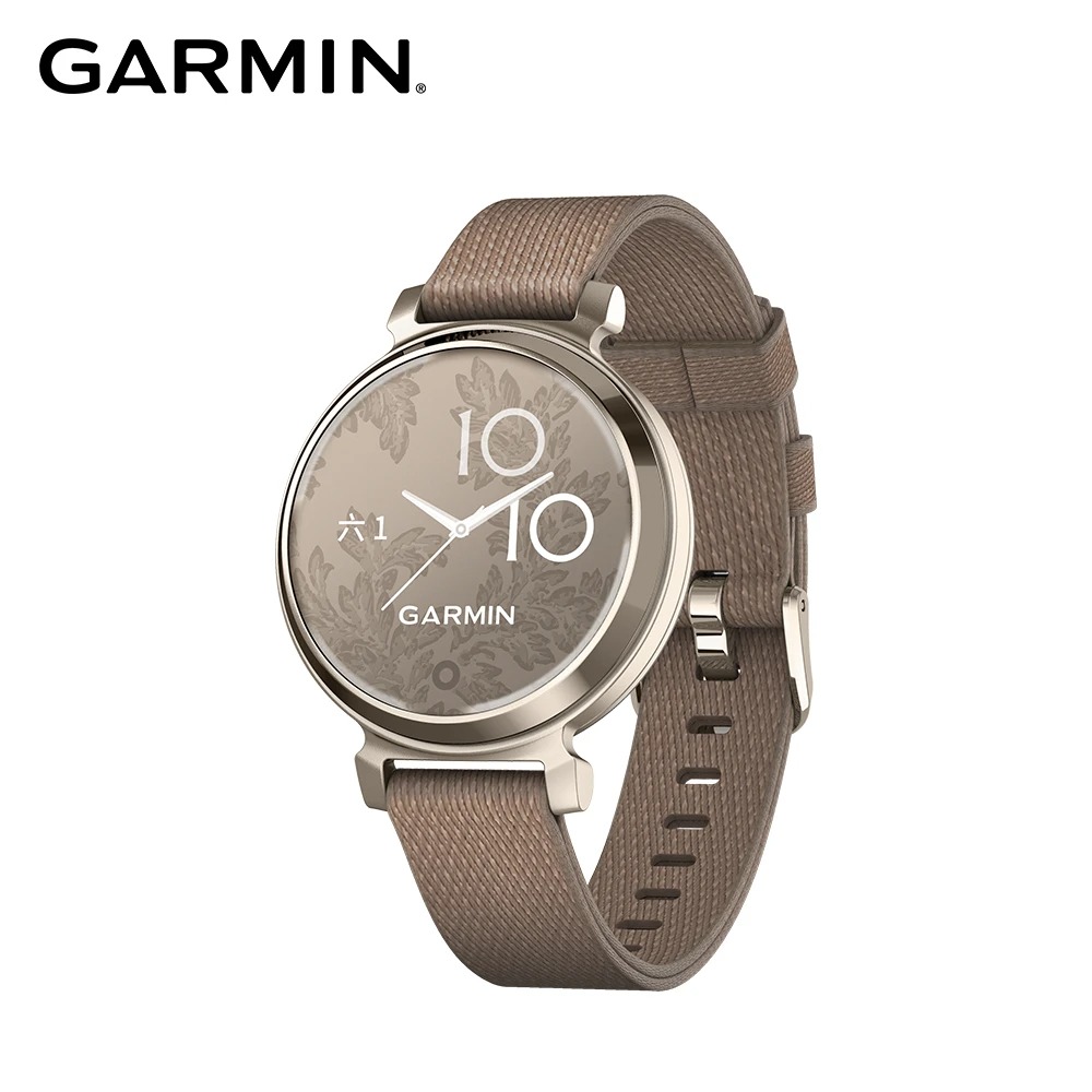 【GARMIN】Lily 2 智慧腕錶 經典款 編織錶帶款《橡木果實》