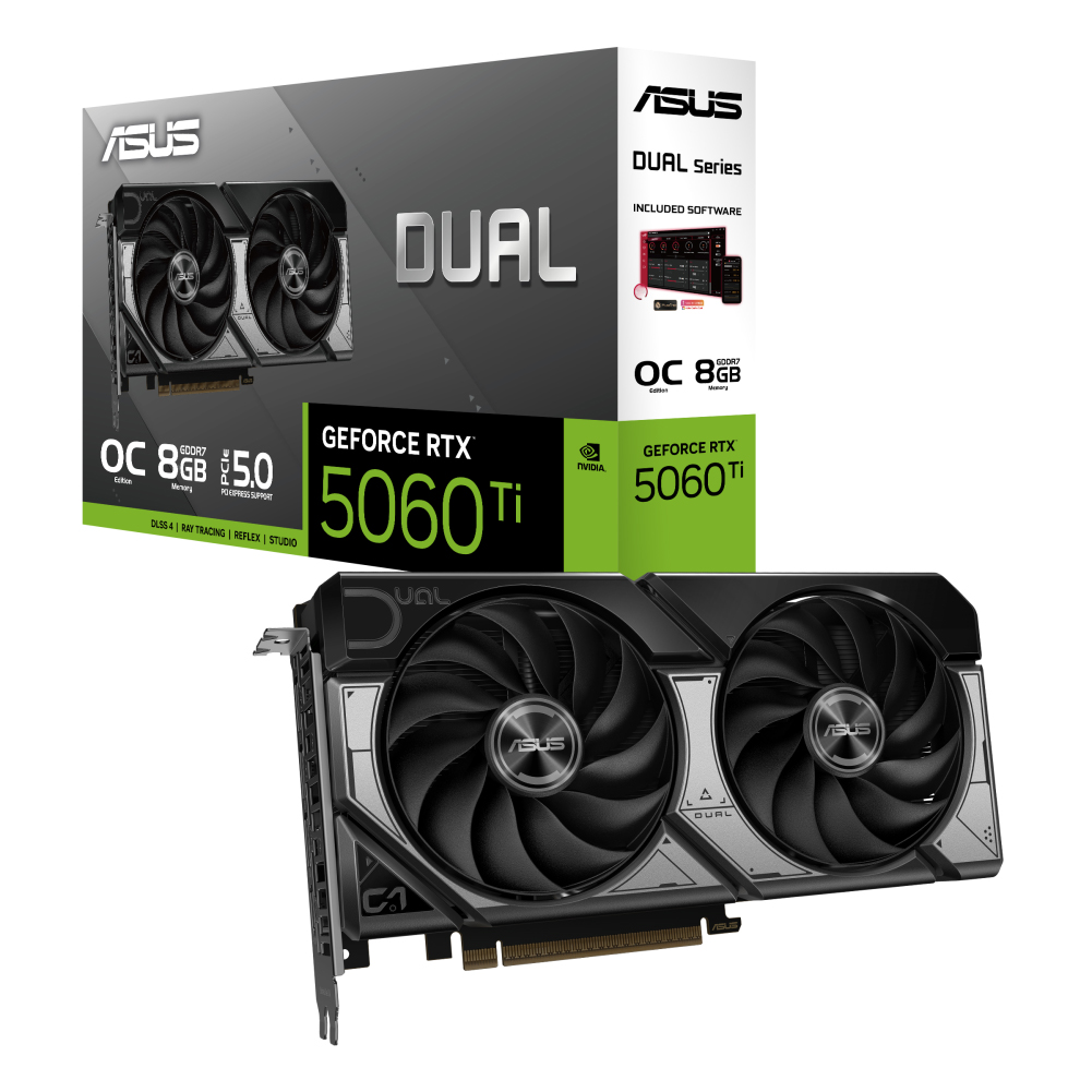 【ASUS 華碩】DUAL-RTX5060TI-O8G 顯示卡