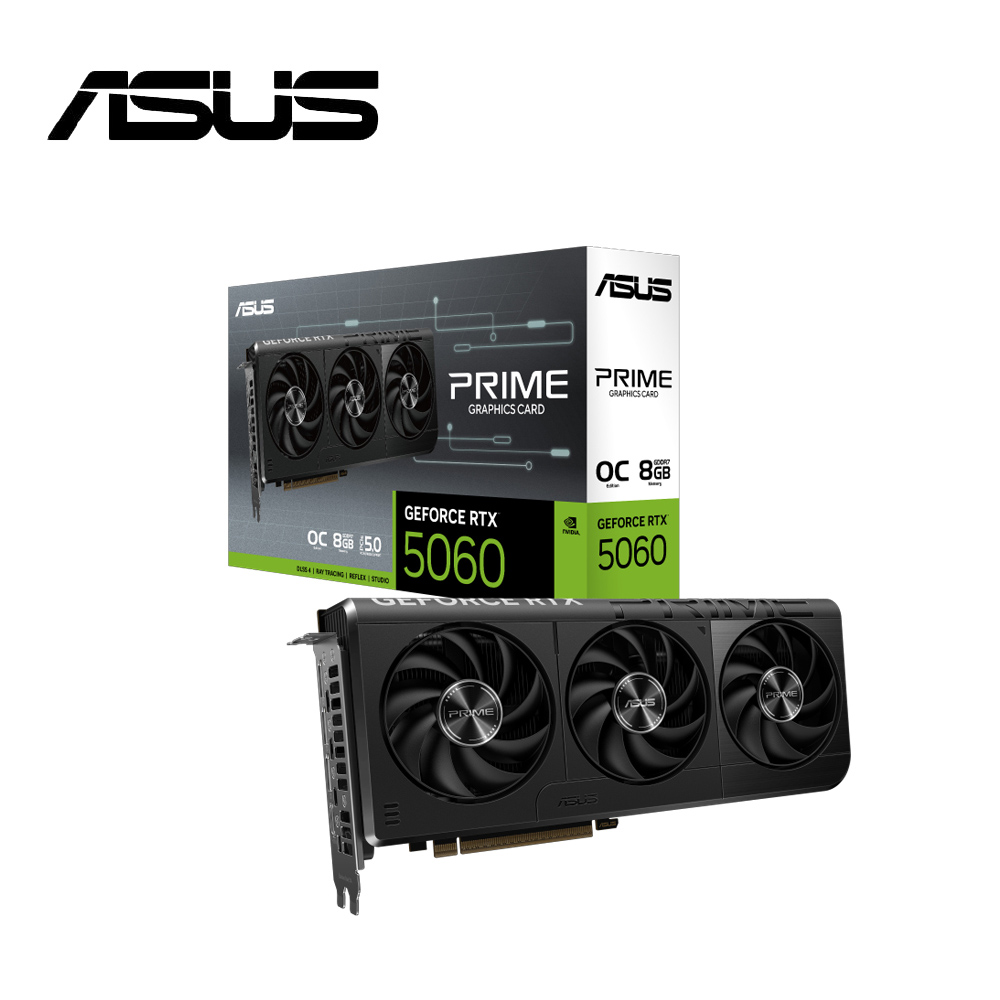 【ASUS 華碩】PRIME-RTX5060-O8G 顯示卡
