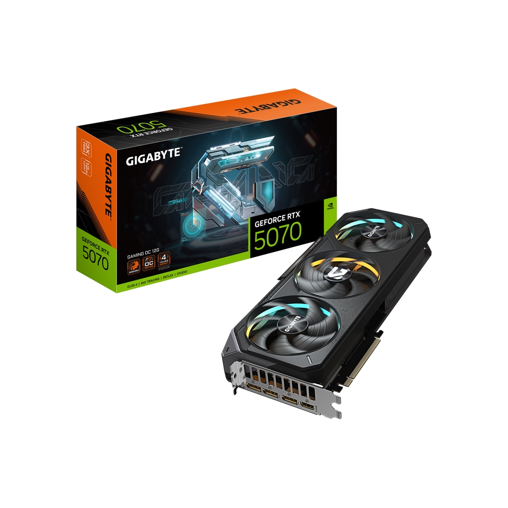 【GIGABYTE 技嘉】GeForce RTX 5070 GAMING OC 12G 顯示卡