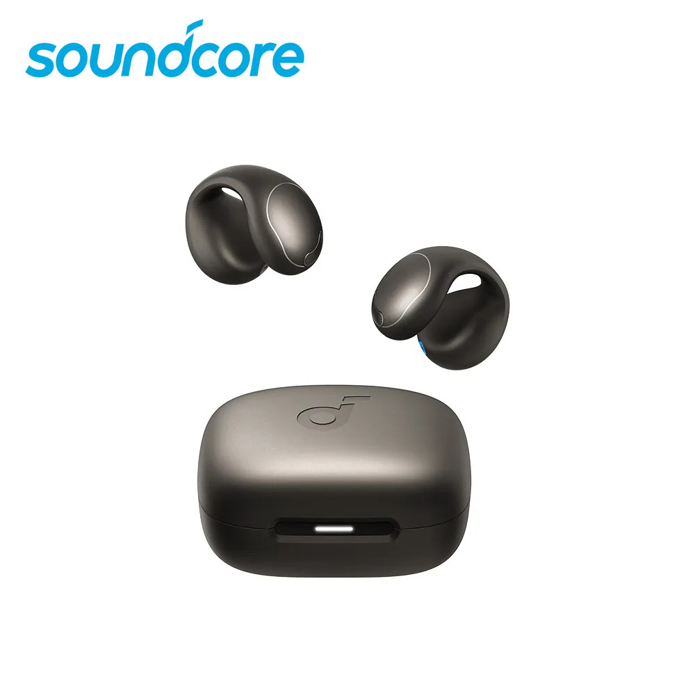 【soundcore】C40i 開放式藍牙耳夾耳機｜石墨灰