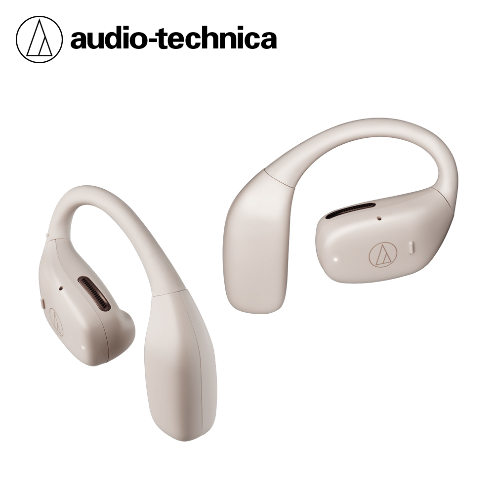 【audio-technica 鐵三角】ATH-AC5TW 開放式無線耳掛式耳機 白色