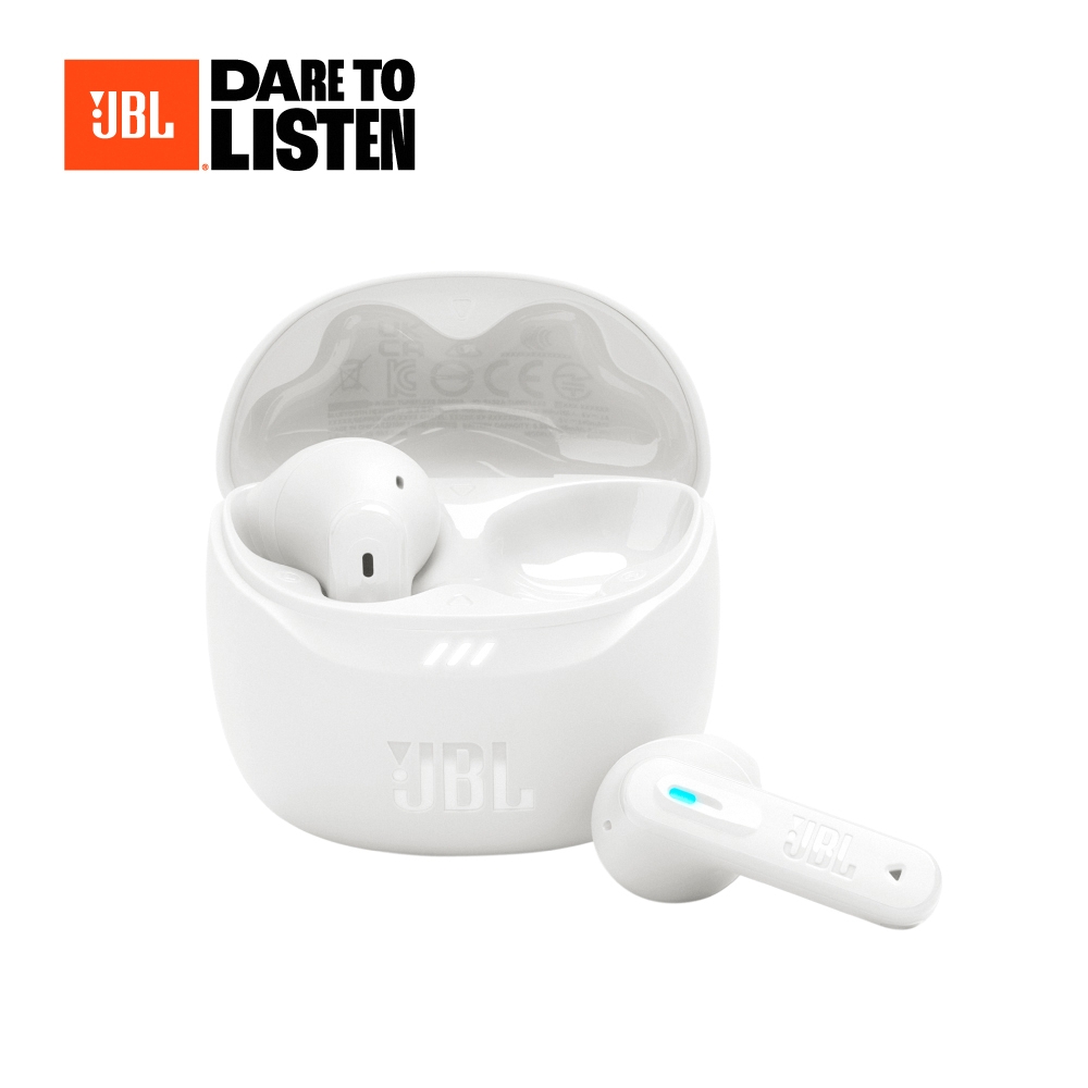 【JBL】Tune Flex 2 真無線降噪藍牙耳機｜白色