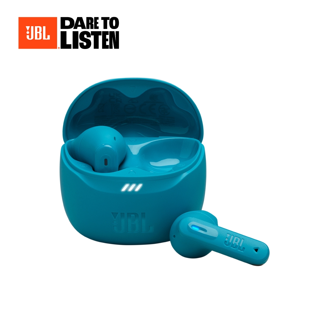 【JBL】Tune Flex 2 真無線降噪藍牙耳機｜藍綠