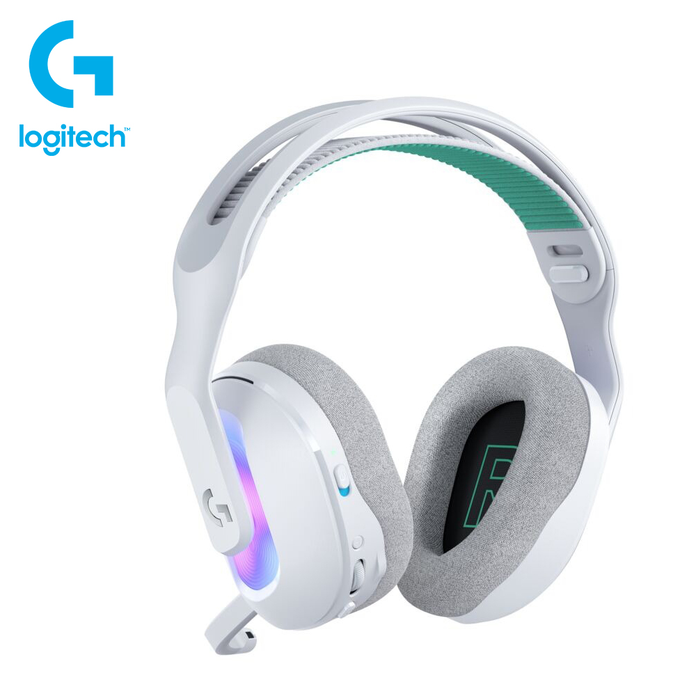 【Logitech G】G522 LIGHTSPEED 三模無線電競耳機 / 白色
