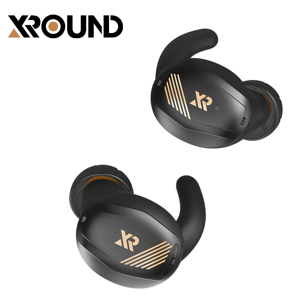 【XROUND】FORGE PRO 智慧降噪耳機｜曜金黑