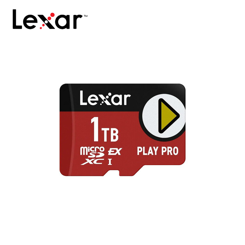 【Lexar 雷克沙】PLAY PRO A2 microSD 1TB 記憶卡