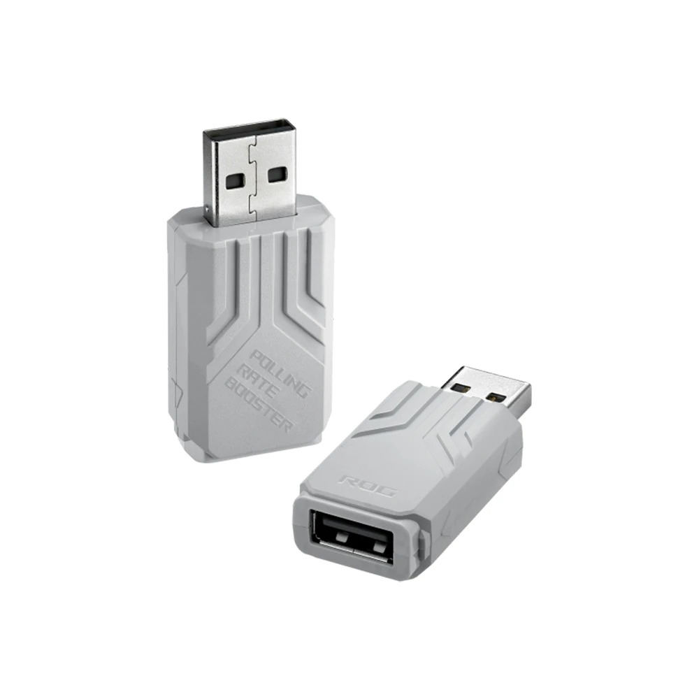 【ASUS 華碩】ROG Polling Rate Booster 輪詢率加速器｜白色