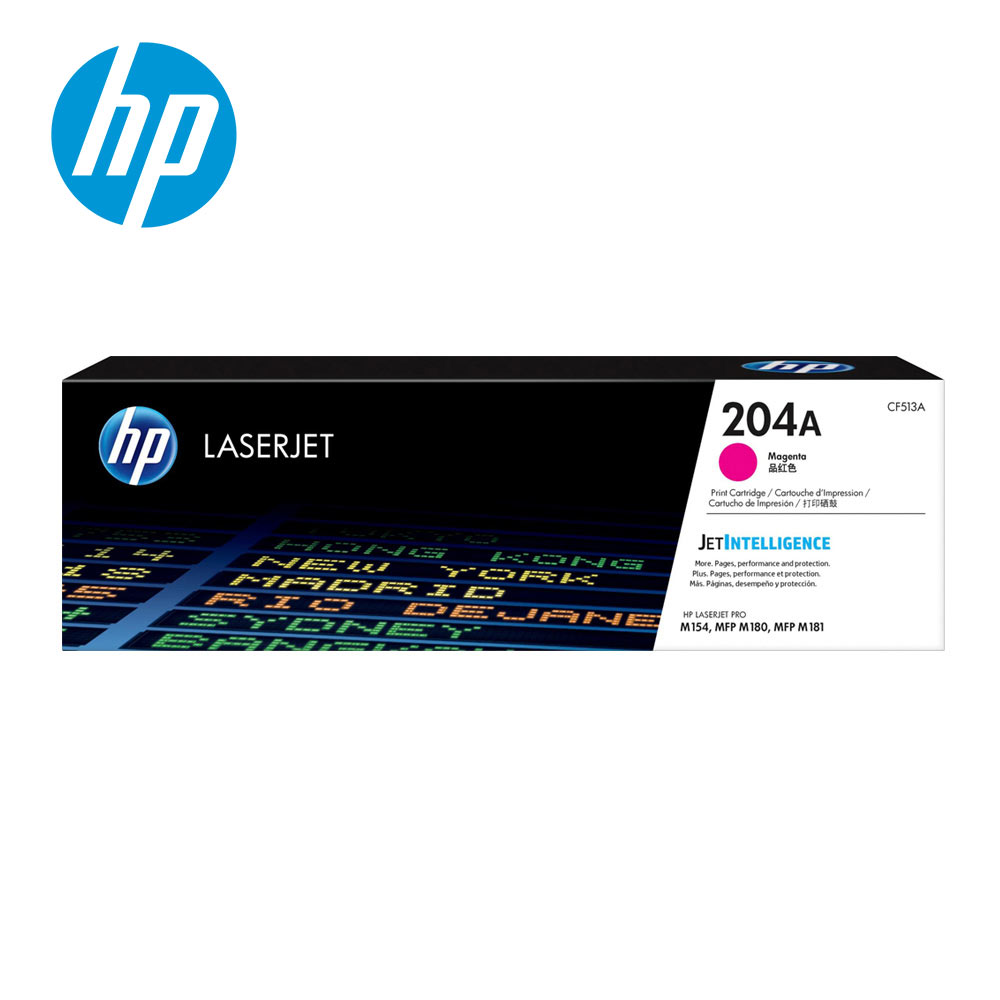 【HP 惠普】204A 洋紅色 原廠 LaserJet 碳粉匣 (CF513A)
