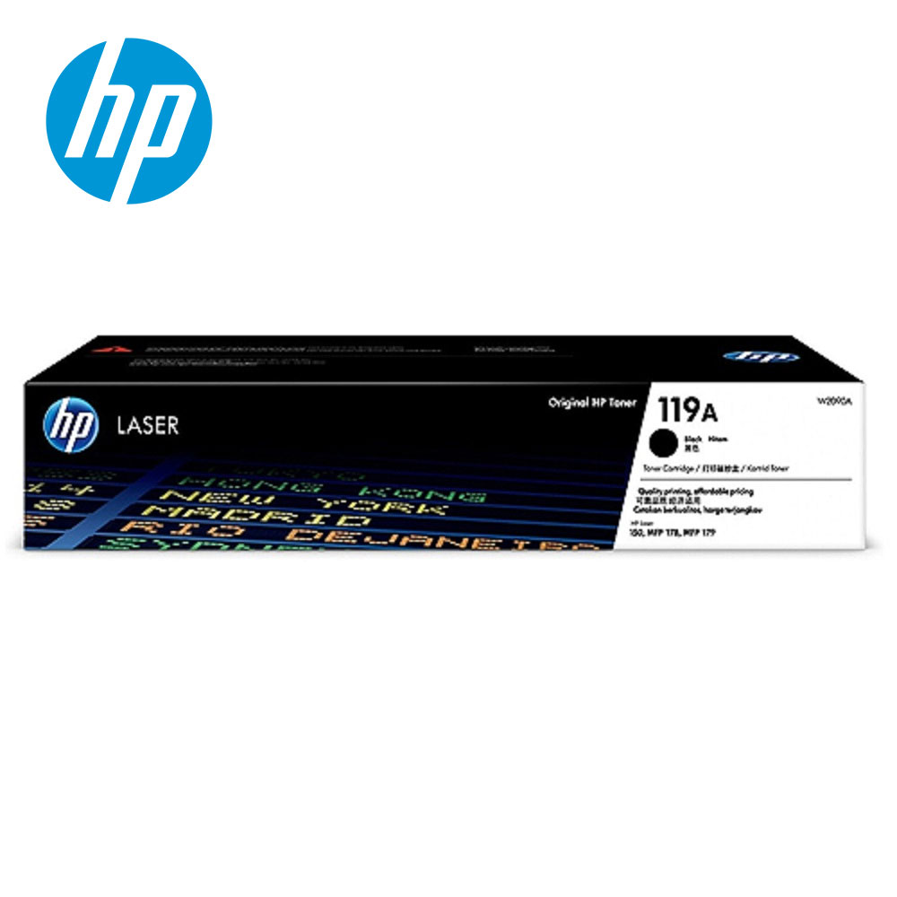 【HP 惠普】119A LaserJet 黑色碳粉匣 W2090A